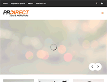 Tablet Screenshot of prdirect.com